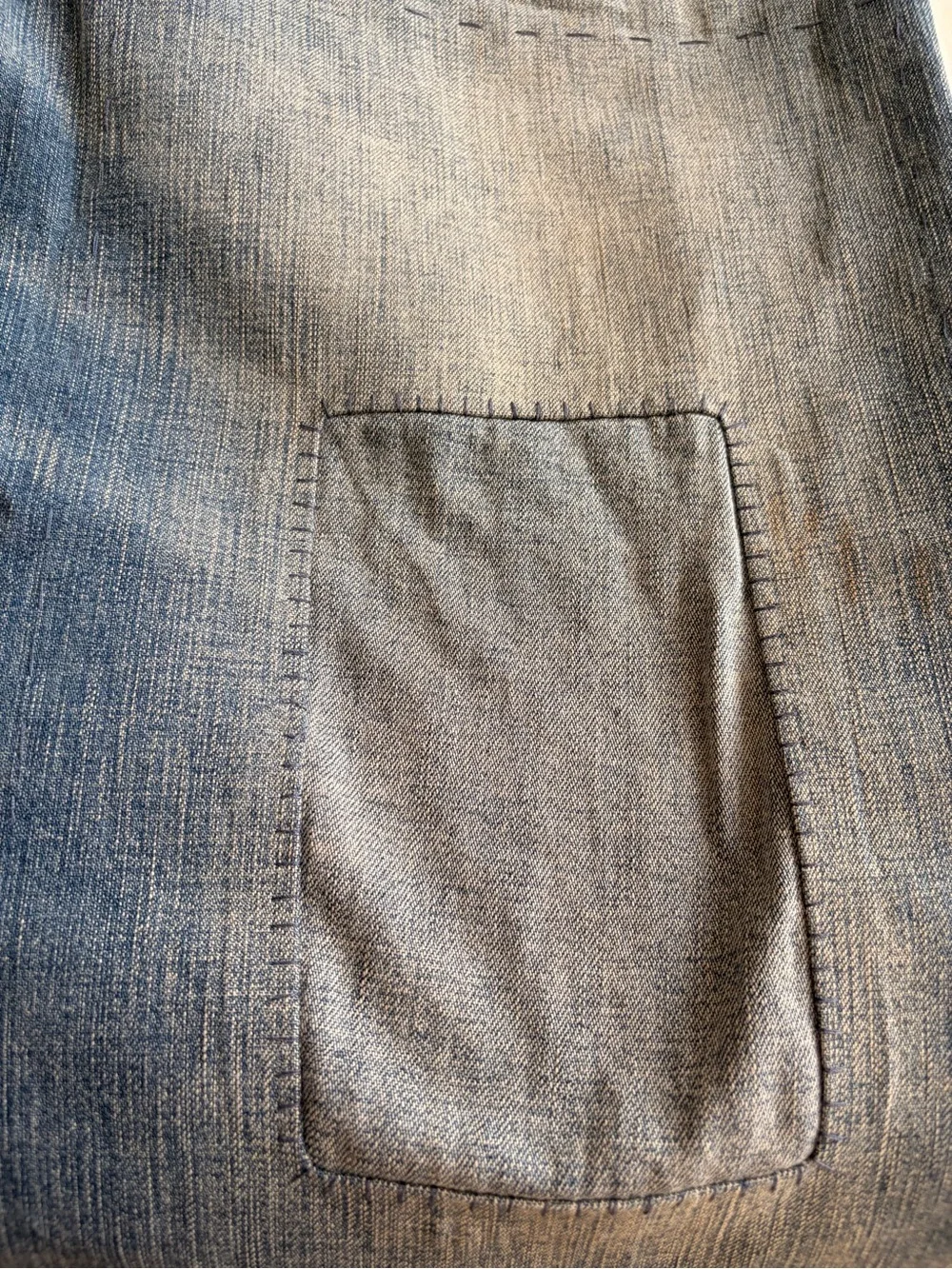 Polo by Ralph Lauren Distressed Denim Overalls - Light Blue - Picture 11 of 13